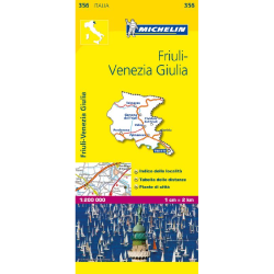 Friuli Venezia Giulia Region Italy Map 356