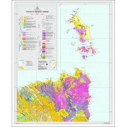 Geology Tasmania North East 1:250,000