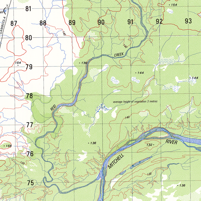 1:50,000 Geoscience Topographic Maps of Australia - Image 2