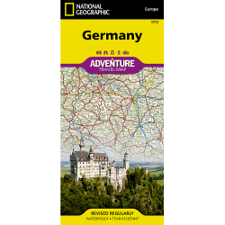 Germany Adventure Travel Map 3312