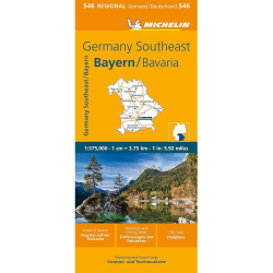Germany South East Regional Map 546
