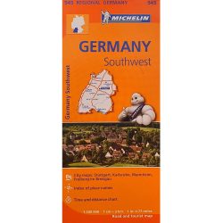 Germany South West Regional Map 545