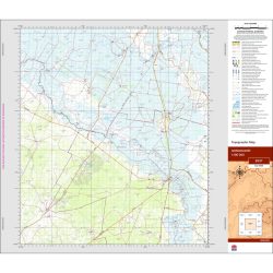 Gongolgon 1:100k NSW Topo Map 8237
