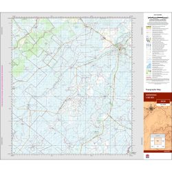 Goodooga 1:100k NSW Topo Map 8339