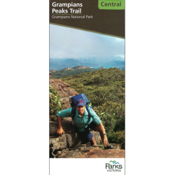 Grampians Peak Trail Map Central