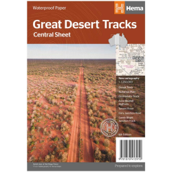 Great Desert Tracks Central Sheet