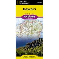 Hawaii Adventure Travel Map 3111