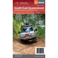 South East Queensland ft Landcruiser Mountain Park Map