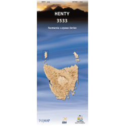 Henty 1:25k Topo Map