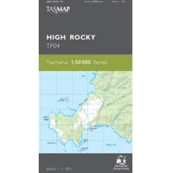 High Rocky 1:50k Topo Map