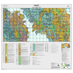 Hobart 25k Geology Map 5225