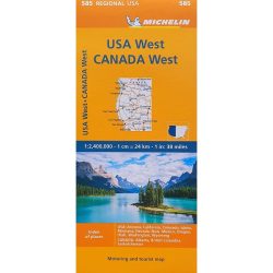 USA West | Canada West Map 585