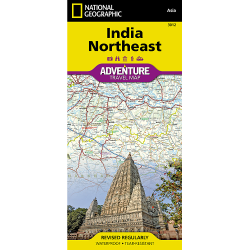 India North East Adventure Map 3012