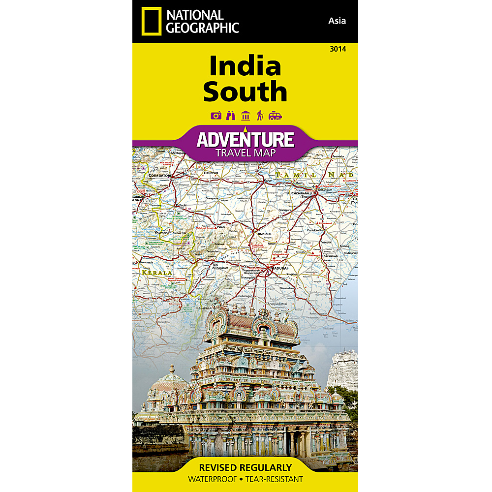 India South Adventure Map 3014