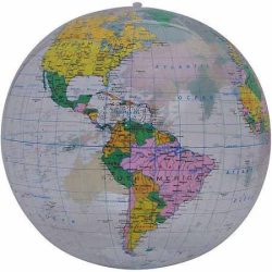 Inflatable Political Clear Globe 40cm