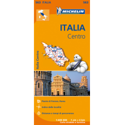Italy Central Road Map 563