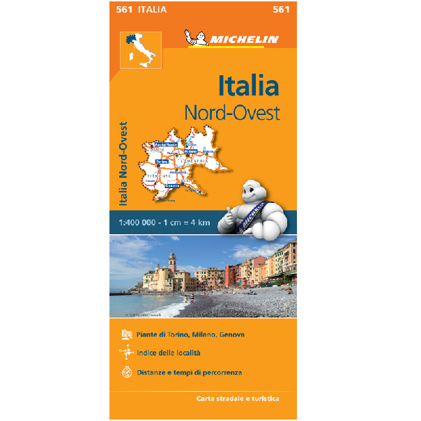 Italy North West Road Map 561