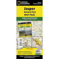 Jasper National Park Map Pack