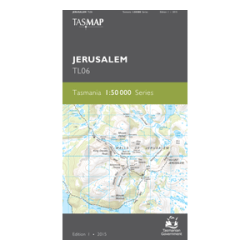Jerusalem 1:50,000 Topo Map