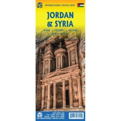 Jordan & Syria Travel Reference Map
