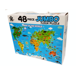 Children’s World Map Floor Puzzle