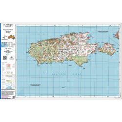 Kangaroo Island 1:250k Topo Map SI53-16