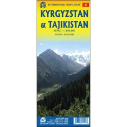 Kyrgyzstan & Tajikistan Travel Reference Map