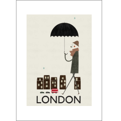 London Art Print - Blanca Gomez