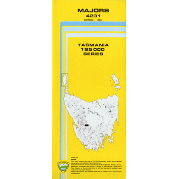 Majors 1:25k Topo Map