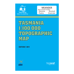 Meander 1:100k Topo Map