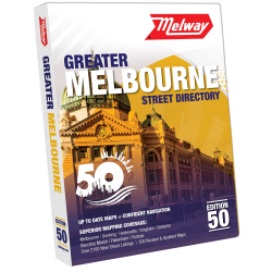 Melway Greater Melbourne Street Directory