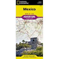 Mexico Adventure Travel Map 3108