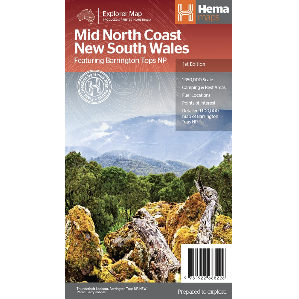 Mid North Coast New South Wales Map