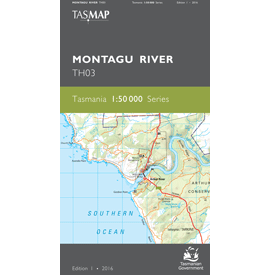 Montagu River 1:50,000 Topo Map