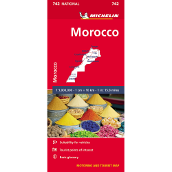 Morocco Road Map 742