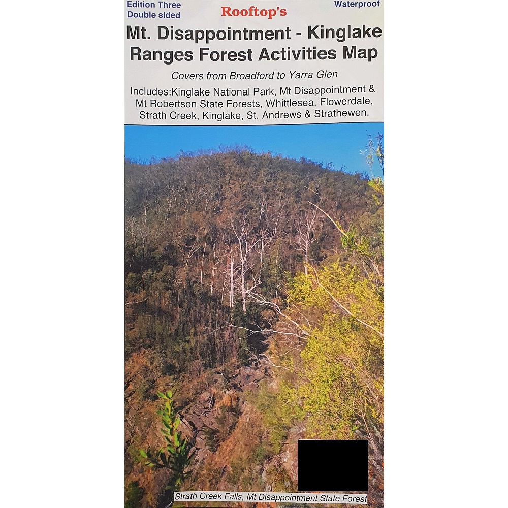 Mt Disappointment Kinglake Ranges Forest Map