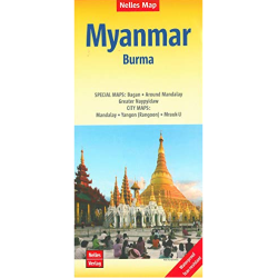 Myanmar Burma Reference Map