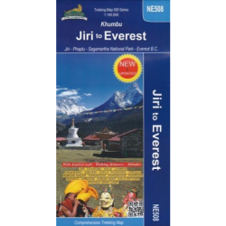 NE508 - Khumbu Jiri to Everest Map