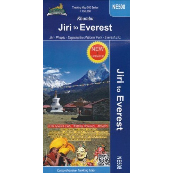 NE508 - Khumbu Jiri to Everest Map