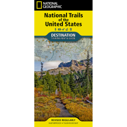 National Trails of the United States Map