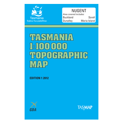 Nugent 1:100k Topo Map