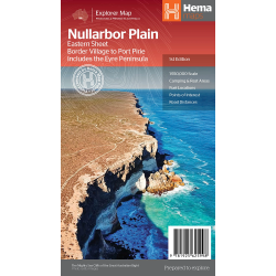 Nullarbor Plain Map: Eastern Sheet