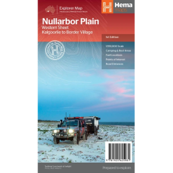 Nullarbor Plain Map: Western Sheet