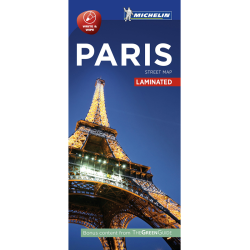 Paris Laminated Street Map