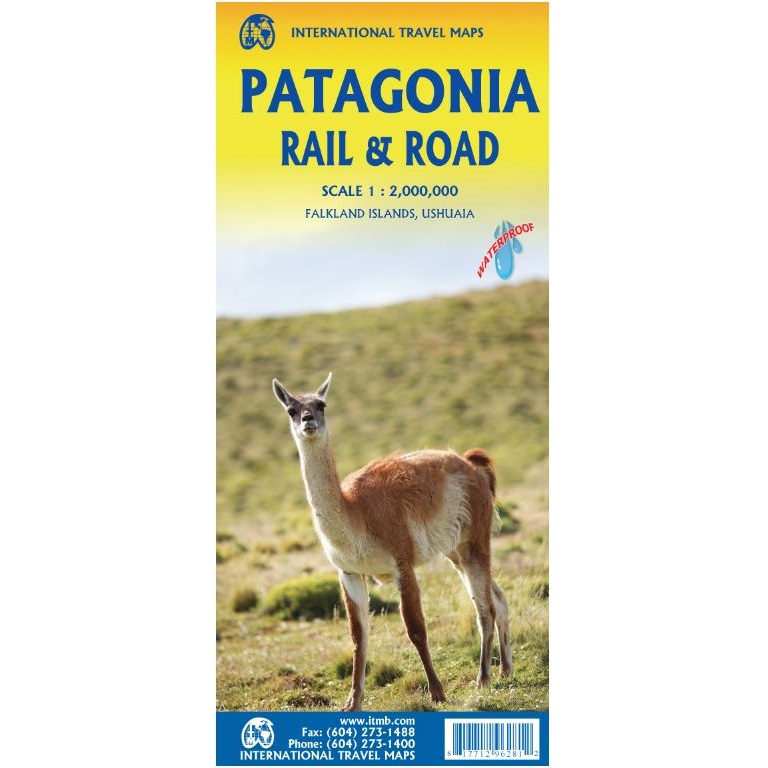 Patagonia Rail & Road Map