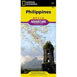 Philippines Adventure Travel Map 3022