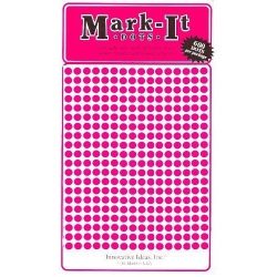 Pink Mark-It Dot Stickers 1/8"