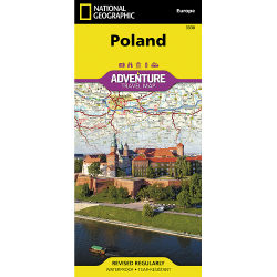 Poland Adventure Travel Map 3330