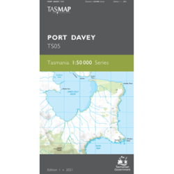 Port Davey 1:50k Topo Map