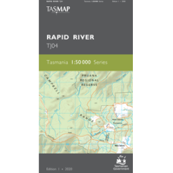 Rapid River 1:50,000 Topo Map